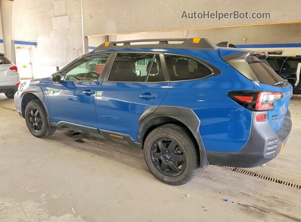 4S4BTGUD1R3136764 2024 SUBARU OUTBACK Blue უკანა მარცხენა