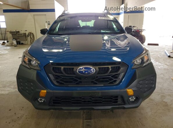 4S4BTGUD1R3136764 2024 SUBARU OUTBACK Blue წინა ხედი