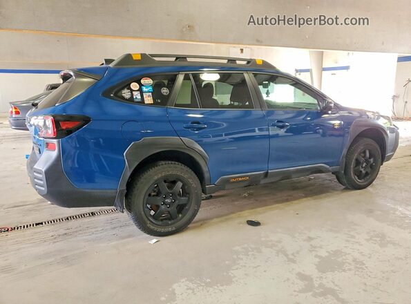 4S4BTGUD1R3136764 2024 SUBARU OUTBACK Blue უკანა მარჯვენა