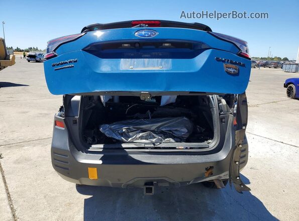 4S4BTGUD2P3203627 2023 SUBARU OUTBACK Blue უკანა ხედი