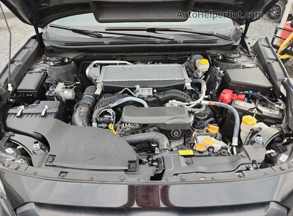 4S4BTGUD2S3202793 2025 SUBARU OUTBACK Black Engine compartment view