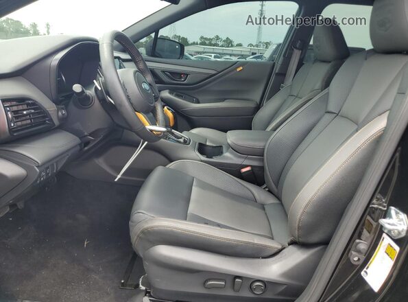 4S4BTGUD2S3202793 2025 SUBARU OUTBACK Black Front interior view