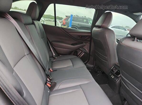 4S4BTGUD2S3202793 2025 SUBARU OUTBACK Black Rear interior view