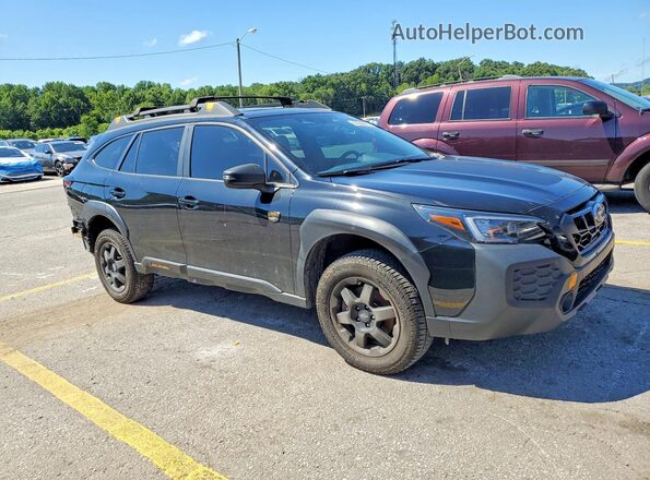 4S4BTGUD5R3190441 2024 SUBARU OUTBACK Черный Передняя правая четверть