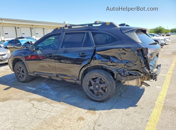 4S4BTGUD5R3190441 2024 SUBARU OUTBACK Черный Задняя левая четверть