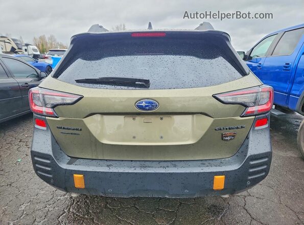 4S4BTGUD5R3282343 2024 SUBARU OUTBACK Green უკანა ხედი