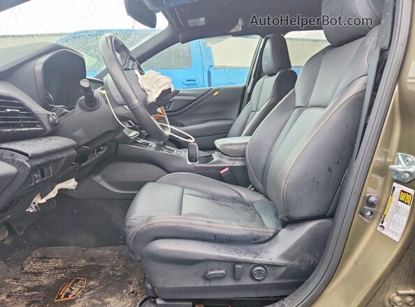 4S4BTGUD5R3282343 2024 SUBARU OUTBACK Green წინა სალონის ხედი