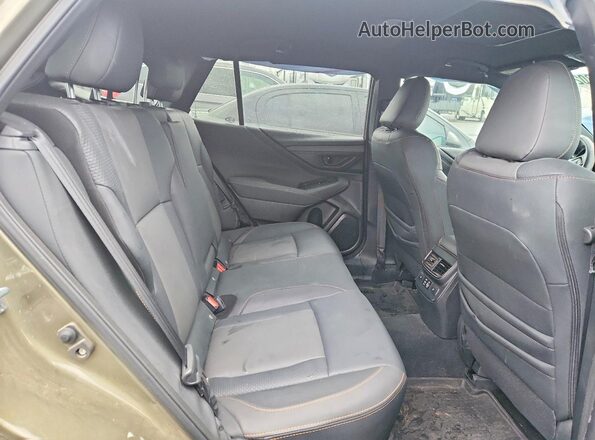 4S4BTGUD5R3282343 2024 SUBARU OUTBACK Green უკანა სავარძლების ხედი