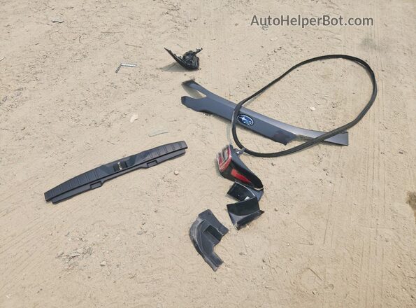 4S4BTGUD6P3136403 2023 SUBARU OUTBACK Gray Widok komory silnika