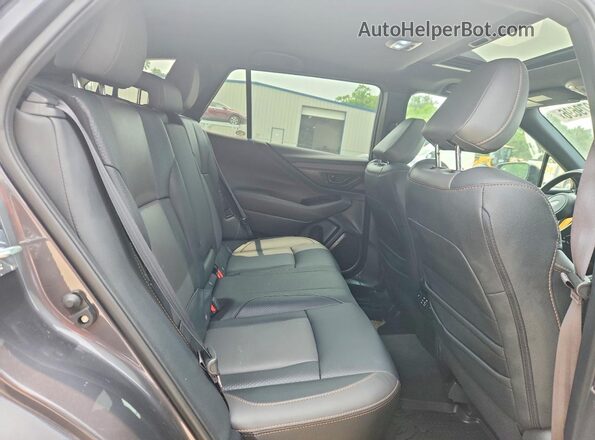 4S4BTGUD6P3136403 2023 SUBARU OUTBACK Gray Widok tylnych siedzeń