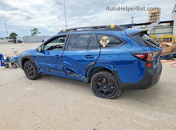 4S4BTGUD6S3136460 2025 SUBARU OUTBACK Blue Trasero izquierdo
