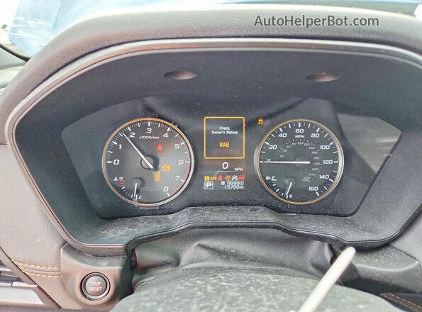 4S4BTGUD6S3136460 2025 SUBARU OUTBACK Blue Vista del cuadro de instrumentos