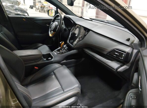 4S4BTGUD7N3205497 2022 SUBARU OUTBACK Green წინა სალონის ხედი