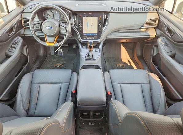 4S4BTGUD7P3127659 2023 SUBARU OUTBACK Синий Вид панели приборов