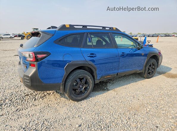 4S4BTGUD7P3127659 2023 SUBARU OUTBACK Синий Задняя правая четверть