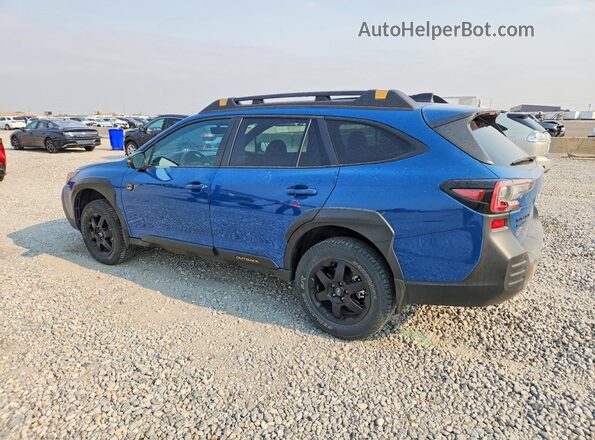 4S4BTGUD7P3127659 2023 SUBARU OUTBACK Синий Задняя левая четверть
