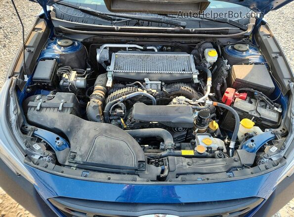 4S4BTGUD7P3127659 2023 SUBARU OUTBACK Синий Вид подкапотного пространства