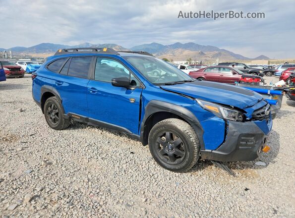 4S4BTGUD7P3220536 2023 SUBARU OUTBACK Blue Передня права чверть