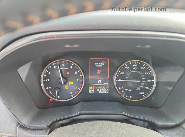 4S4BTGUD7P3220536 2023 SUBARU OUTBACK Blue Вид щитка приладів