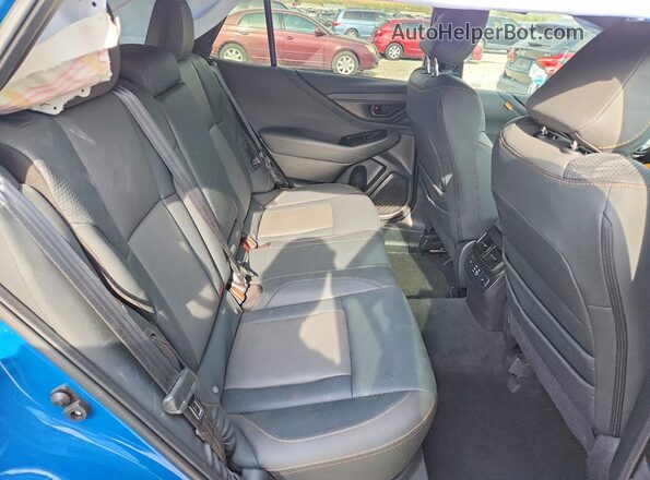 4S4BTGUD7P3220536 2023 SUBARU OUTBACK Blue Вид задніх сидінь