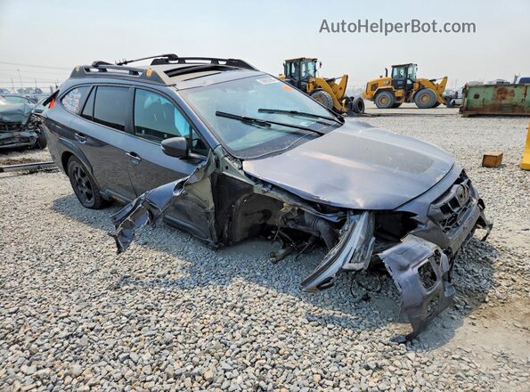 4S4BTGUD7R3142648 2024 SUBARU OUTBACK Серый Передняя правая четверть