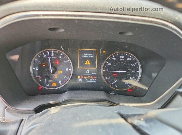 4S4BTGUD7R3142648 2024 SUBARU OUTBACK Серый Вид щитка приборов