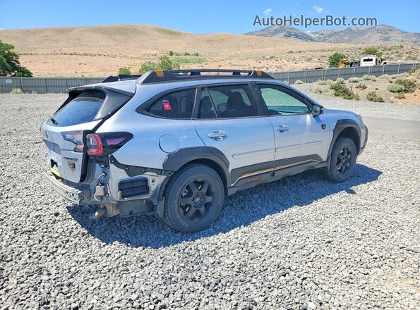 4S4BTGUD7R3193146 2024 SUBARU OUTBACK Silver Rear right