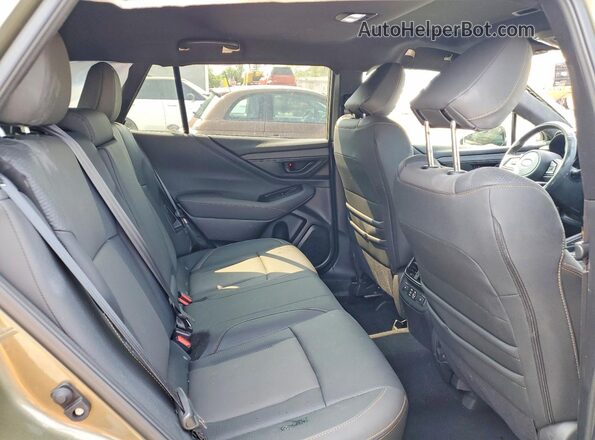 4S4BTGUD7S3148309 2025 SUBARU OUTBACK Green Rear interior view