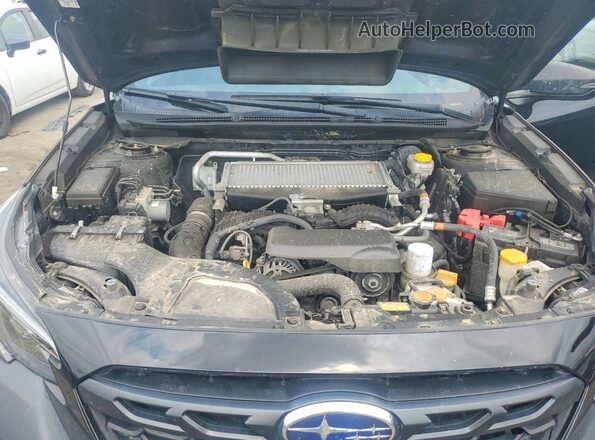 4S4BTGUD8P3117240 2023 SUBARU OUTBACK Black Vista del compartimento del motor