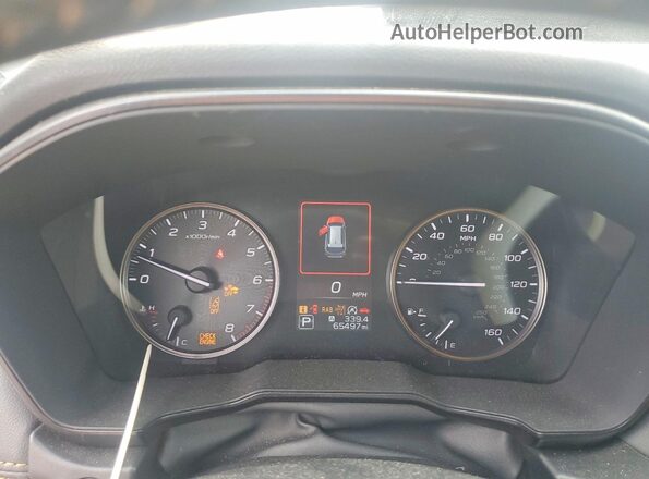 4S4BTGUD8P3117240 2023 SUBARU OUTBACK Black Vista del cuadro de instrumentos