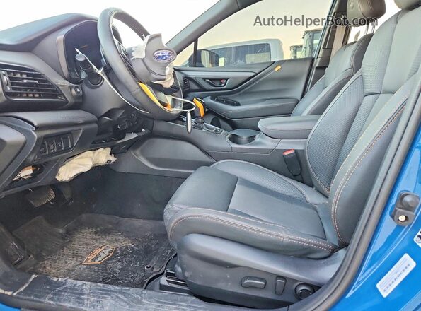 4S4BTGUD9R3118240 2024 SUBARU OUTBACK Blue Սալոնի դիմացի տեսք