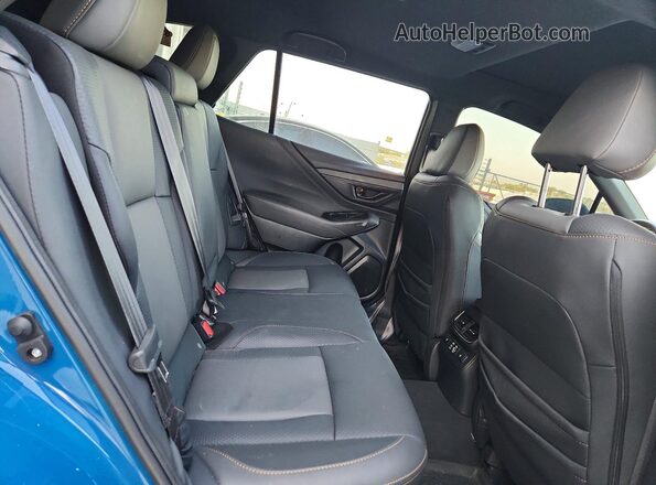 4S4BTGUD9R3118240 2024 SUBARU OUTBACK Blue Հետևի նստատեղերի տեսք