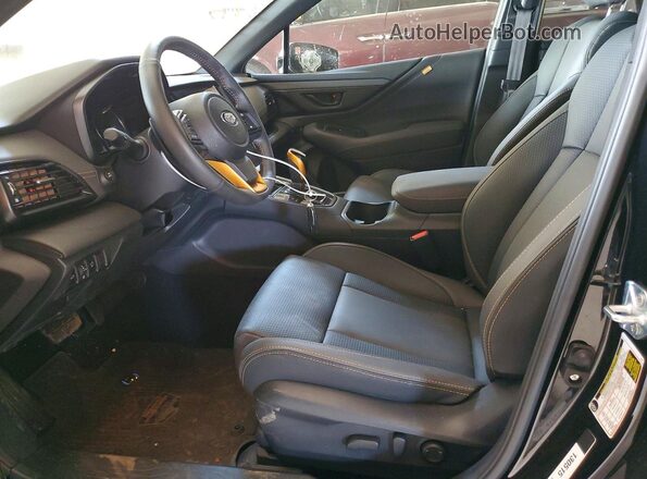 4S4BTGUD9R3235641 2024 SUBARU OUTBACK Black წინა სალონის ხედი