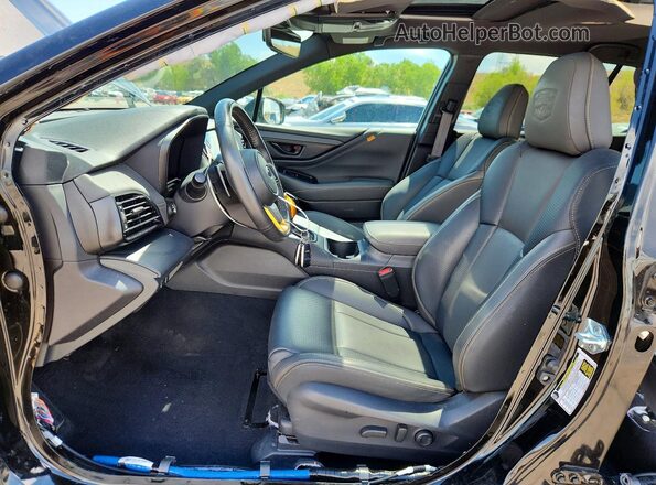 4S4BTGUD9S3141202 2025 SUBARU OUTBACK Черный Вид салона спереди