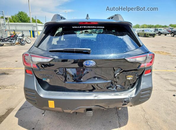 4S4BTGUD9S3141202 2025 SUBARU OUTBACK Черный Вид сзади