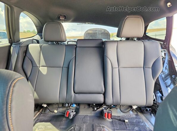 4S4BTGUD9S3141202 2025 SUBARU OUTBACK Черный Вид задних сидений