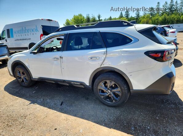 4S4BTHJD4L3134735 2020 SUBARU OUTBACK White Հետևի ձախ