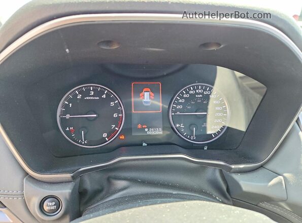4S4BTHJD4L3134735 2020 SUBARU OUTBACK White Սարքավորումների վահանակի տեսք