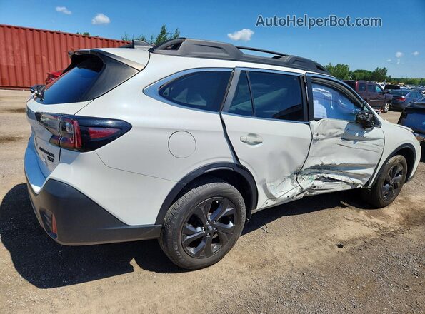 4S4BTHJD4L3134735 2020 SUBARU OUTBACK White Հետևի աջ