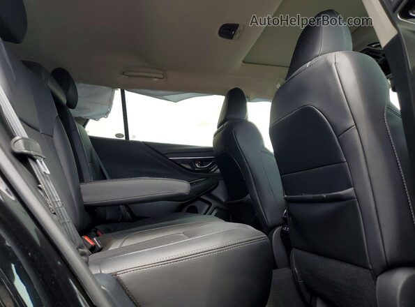 4S4BTHND7L3145609 2020 SUBARU OUTBACK Black Vista interior trasera