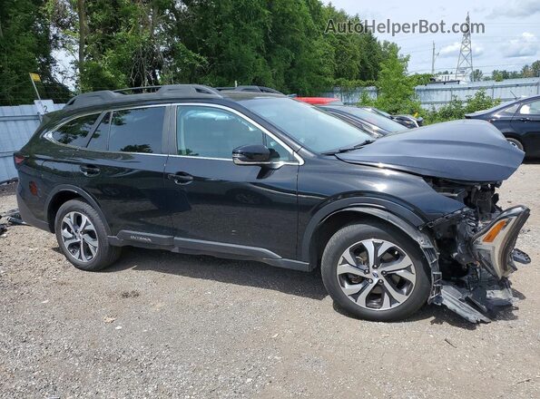 4S4BTHND7L3145609 2020 SUBARU OUTBACK Black Delantero derecho