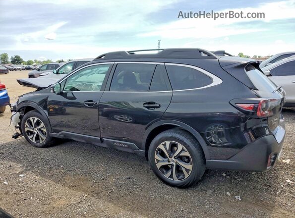 4S4BTHND7L3145609 2020 SUBARU OUTBACK Black Trasero izquierdo