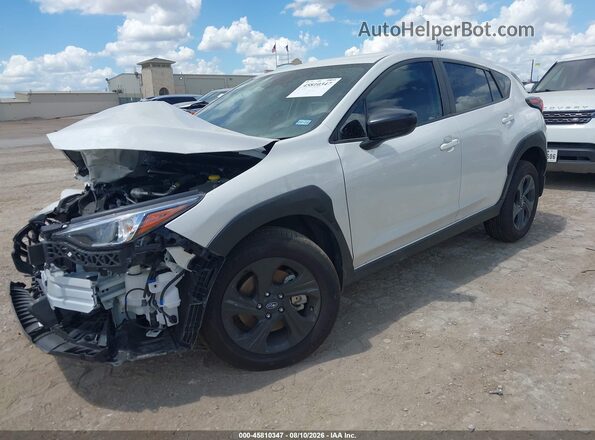 4S4GUHB68T3765393 2026 SUBARU CROSSTREK Белый Передняя левая четверть