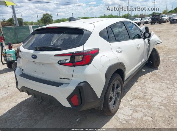 4S4GUHB68T3765393 2026 SUBARU CROSSTREK Белый Задняя правая четверть