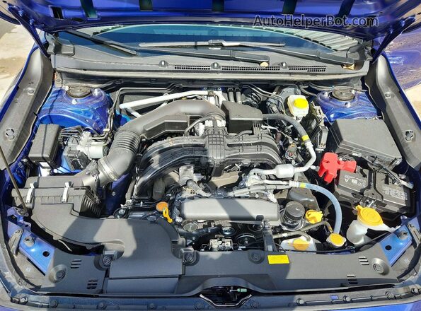 4S4GUHD60T3721501 2026 SUBARU CROSSTREK Blue Vista interior trasera