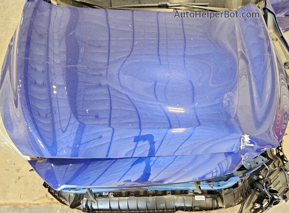 4S4GUHD60T3732210 2026 SUBARU CROSSTREK Blue Vista del compartimento del motor