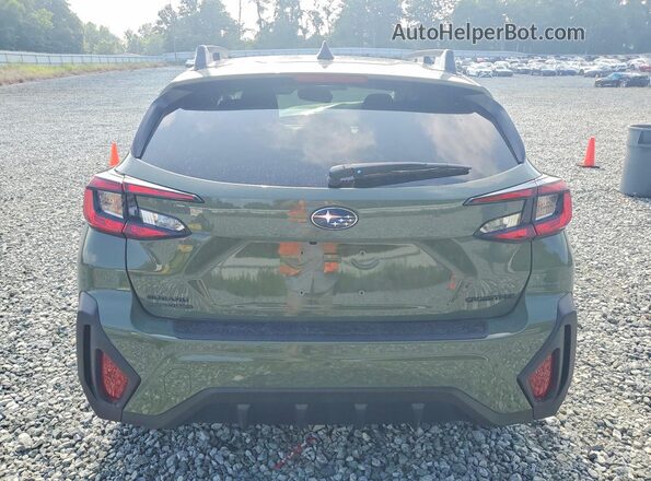 4S4GUHD62T3773065 2026 SUBARU CROSSTREK Green Вид ззаду