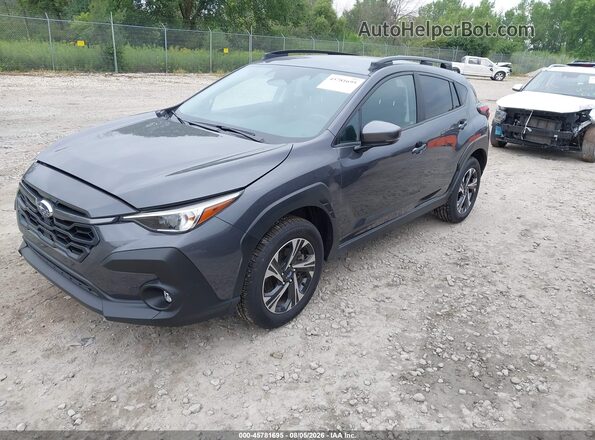 4S4GUHD63T3721623 2026 SUBARU CROSSTREK Gray Vista tres cuartos delantera izquierda