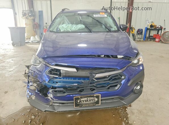 4S4GUHD64T3725213 2026 SUBARU CROSSTREK Blue Դիմացի տեսք
