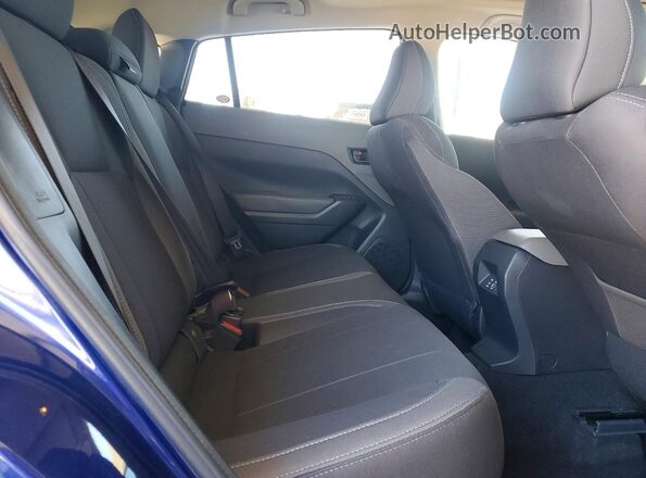 4S4GUHD65T3734907 2026 SUBARU CROSSTREK Blue Widok tylnych siedzeń
